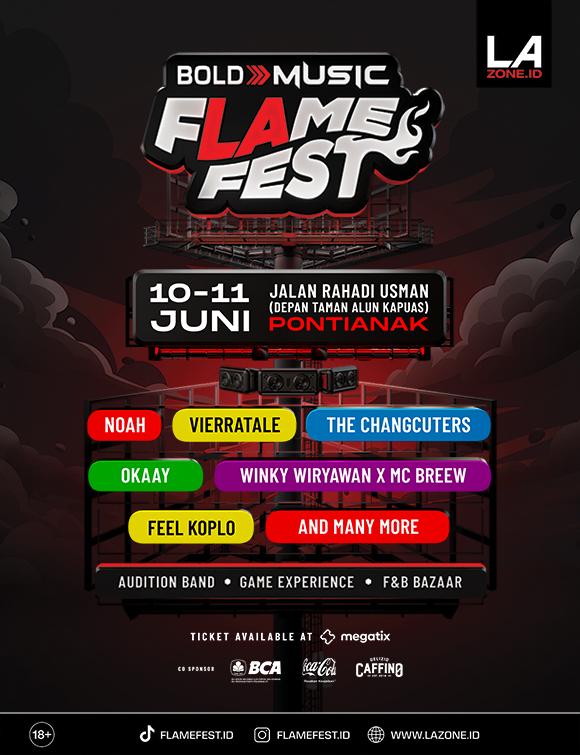 Bold Music Flame Fest Pontianak